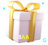 Receba seus bônus de boas-vindas no 8AA