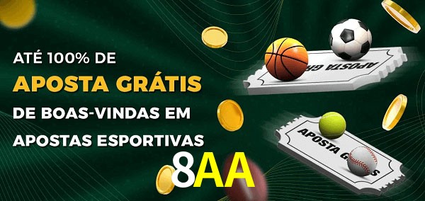 8AA Ate 100% de Aposta Gratis