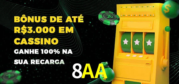 8AA melhor bônus de depósito