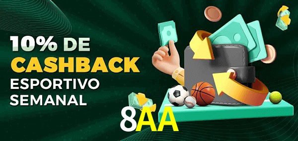 10% de bônus de cashback na 8AA